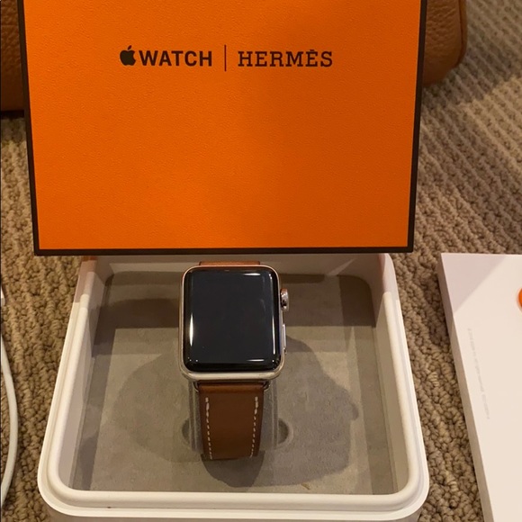 Hermes Accessories - HERMES 38 MM APPLE WATCH SERIES 2 WITH 2 BANDS
